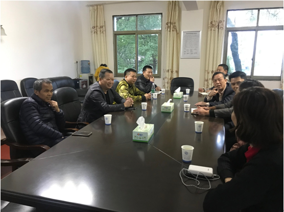 衡阳市公安局汪支队长来我院看望慰问  新疆籍培训师生