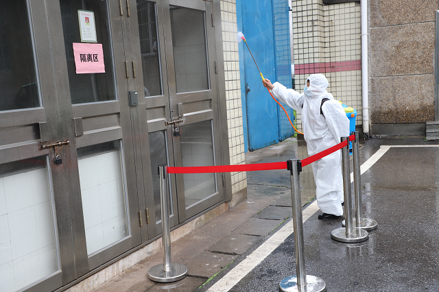 疫情防控不懈怠！衡阳技师学院开展常态化疫情防控应急演练