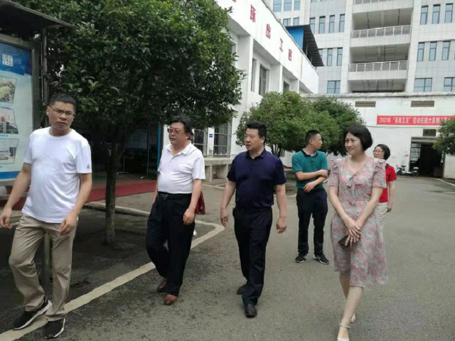 市总工会领导莅临我院考察衡阳市模范职工之家创建项目