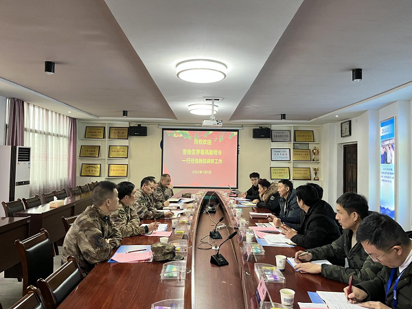 衡阳警备区来我院调研征兵及高校基层武装部建设工作