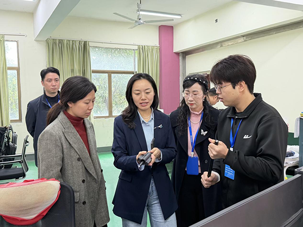 衡阳市人社局对我院申报市级创业孵化基地（市级大学生创业孵化基地）开展评审工作